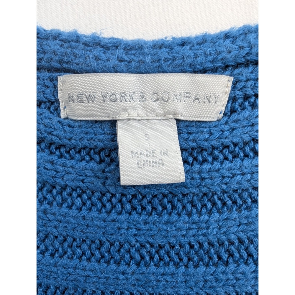 New York & Company Short Sleeved Boatneck Knit Sweater Women's Size Small - Picture 7 of 9
